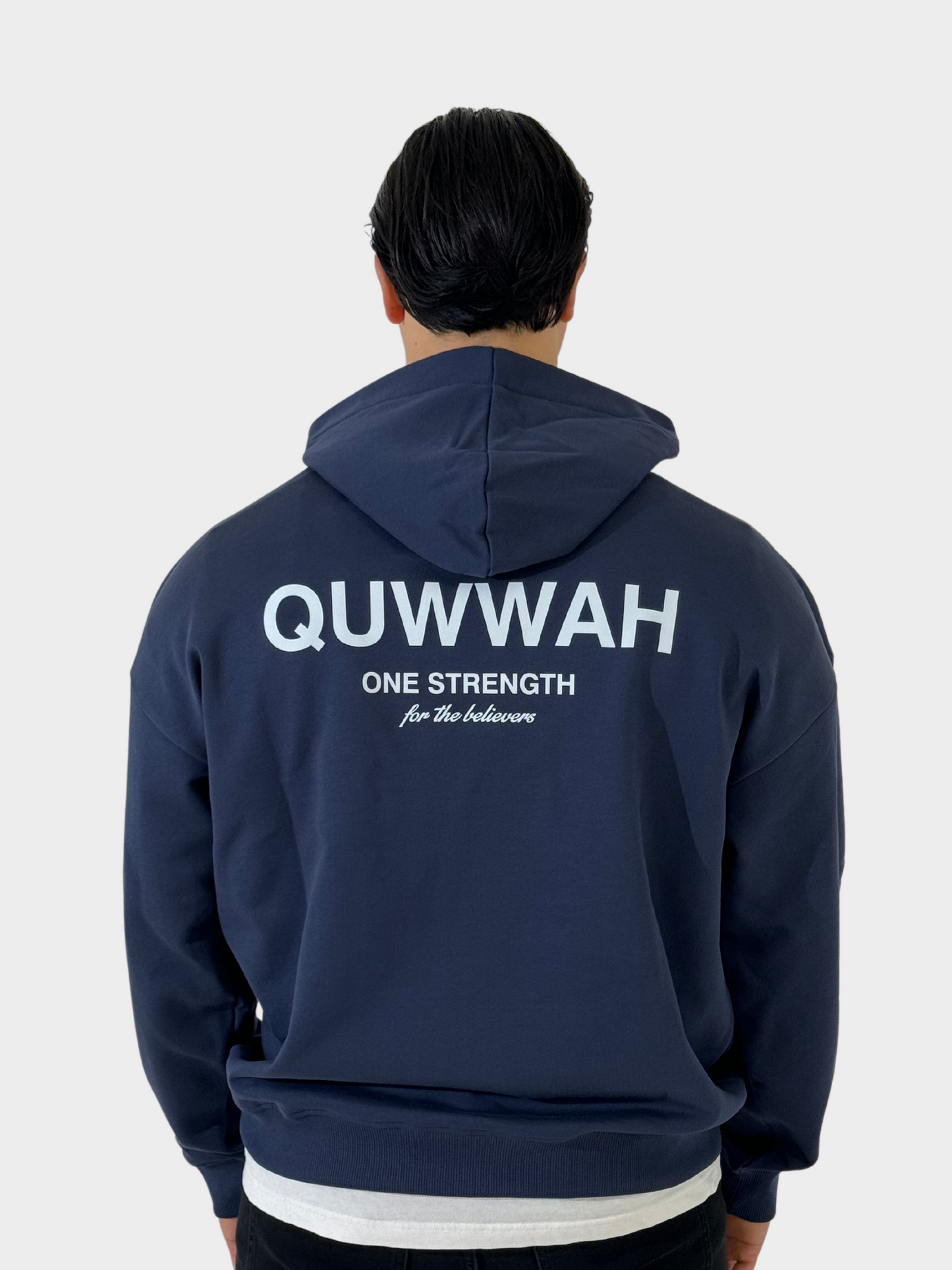 ONE STRENGTH - NAVY HOODIE