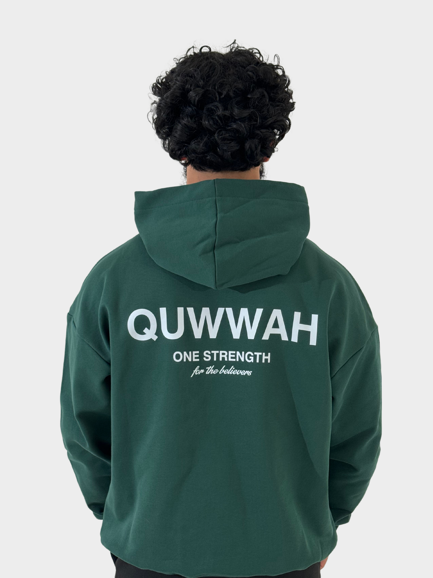 ONE STRENGTH - GREEN HOODIE