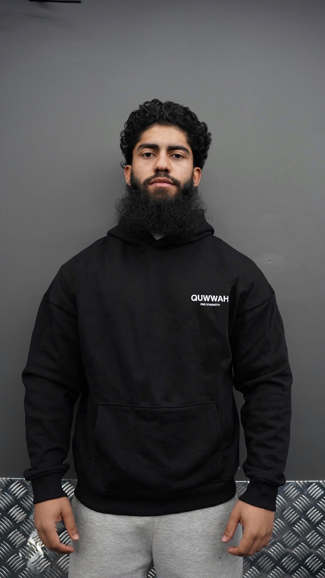 ONE STRENGTH - BLACK HOODIE